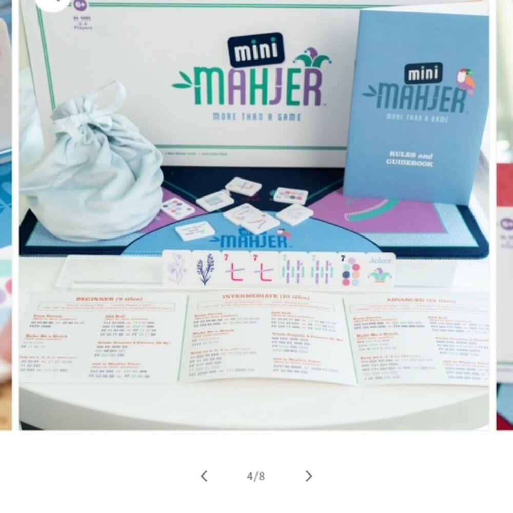 Mini Mahjong Set for beginners to advanced Family Style Retails $150